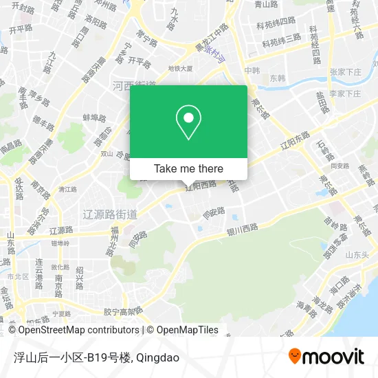 浮山后一小区-B19号楼 map