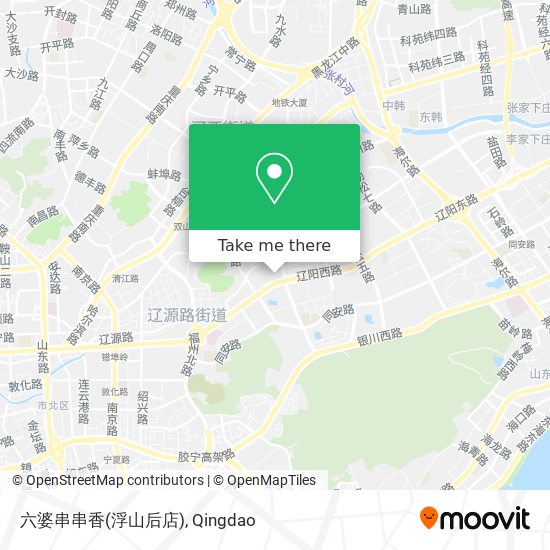 六婆串串香(浮山后店) map