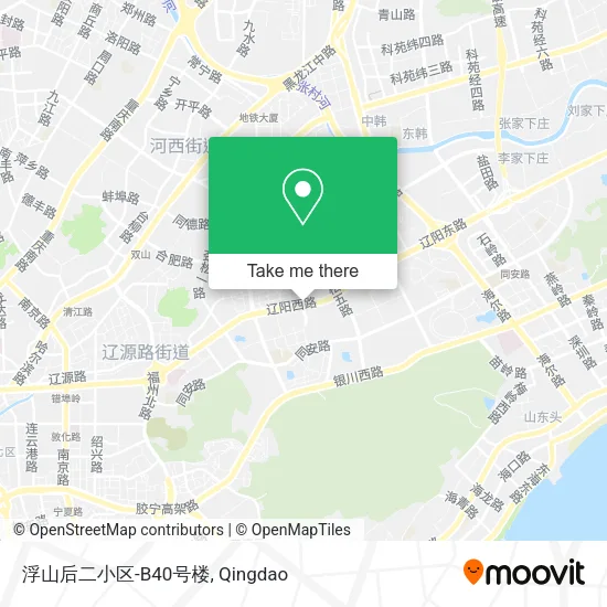 浮山后二小区-B40号楼 map