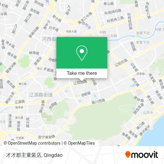 才才郡主童装店 map