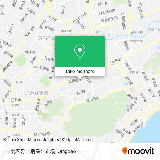 市北区浮山后民生市场 map