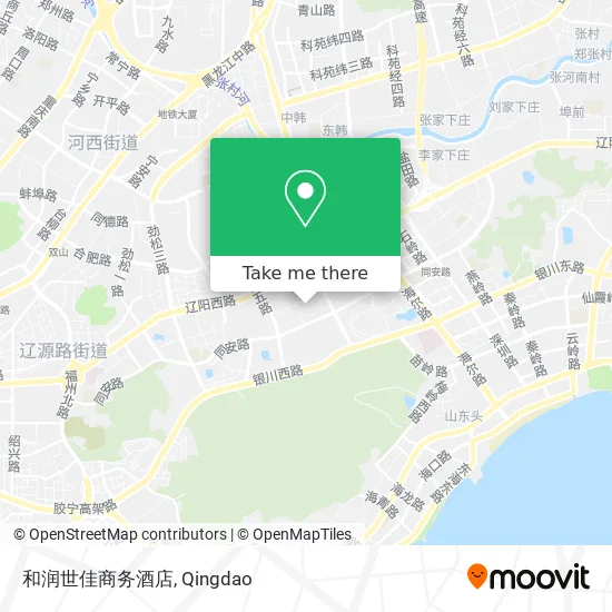 和润世佳商务酒店 map