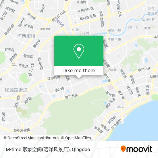 M-time 形象空间(远洋风景店) map