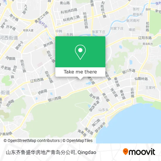 山东齐鲁盛华房地产青岛分公司 map