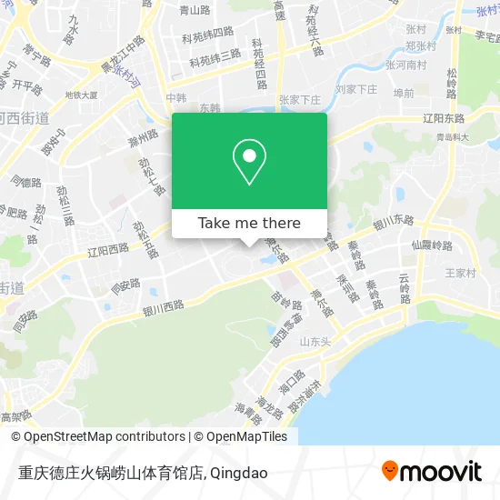 重庆德庄火锅崂山体育馆店 map