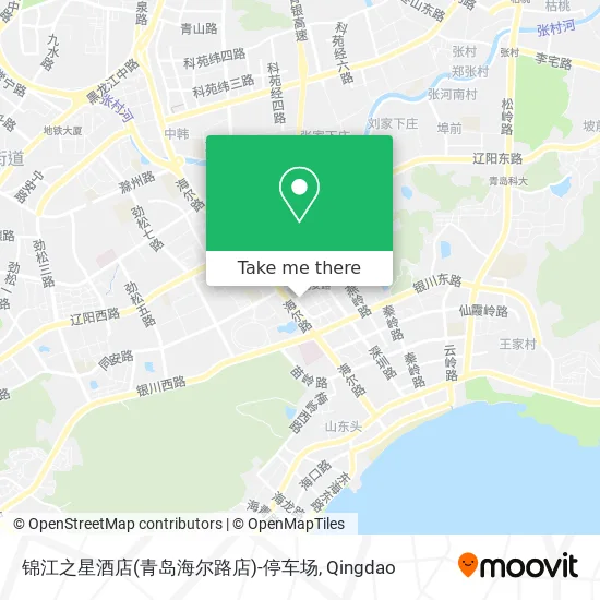 锦江之星酒店(青岛海尔路店)-停车场 map
