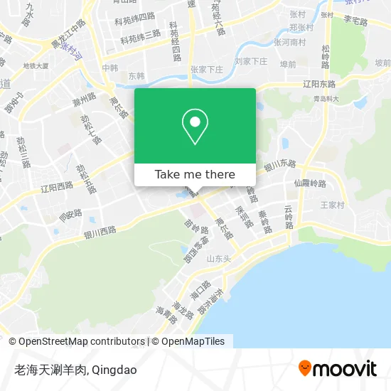 老海天涮羊肉 map