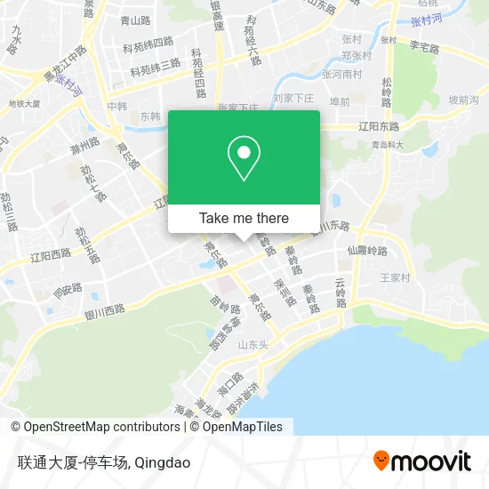 联通大厦-停车场 map