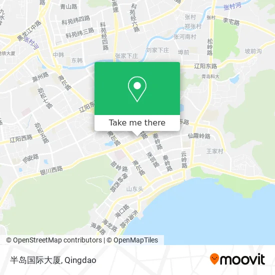 半岛国际大厦 map