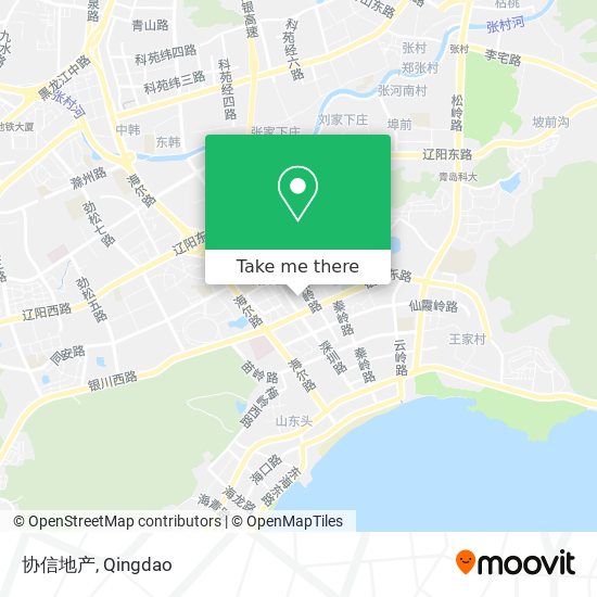 协信地产 map