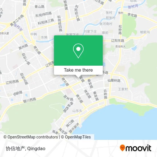 协信地产 map