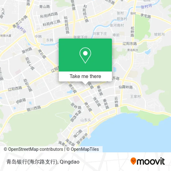 青岛银行(海尔路支行) map