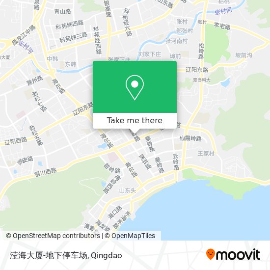 滢海大厦-地下停车场 map