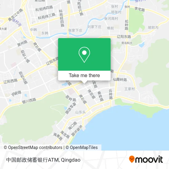 中国邮政储蓄银行ATM map