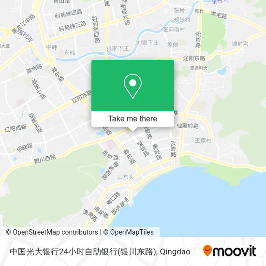 中国光大银行24小时自助银行(银川东路) map