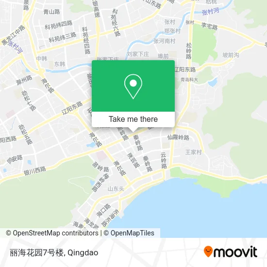 丽海花园7号楼 map