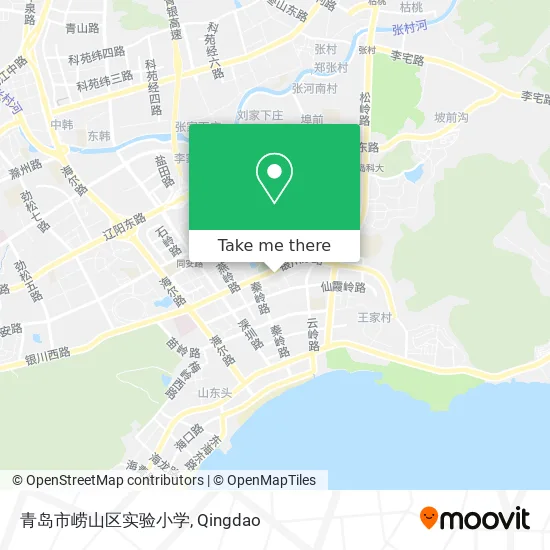 青岛市崂山区实验小学 map