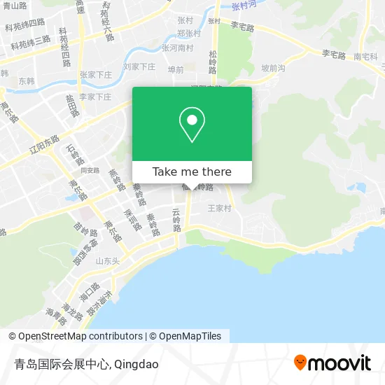 青岛国际会展中心 map