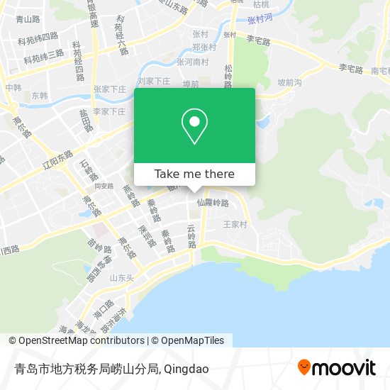 青岛市地方税务局崂山分局 map