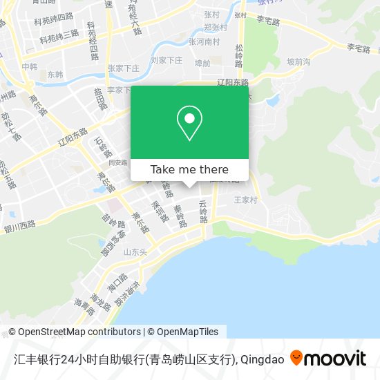 汇丰银行24小时自助银行(青岛崂山区支行) map