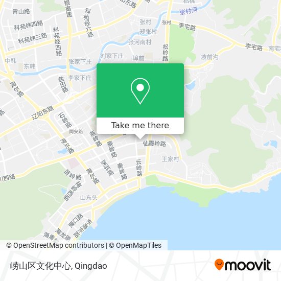 崂山区文化中心 map