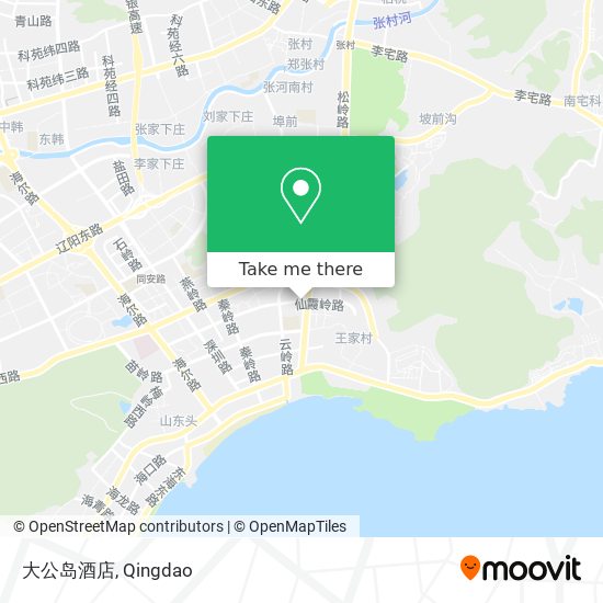 大公岛酒店 map