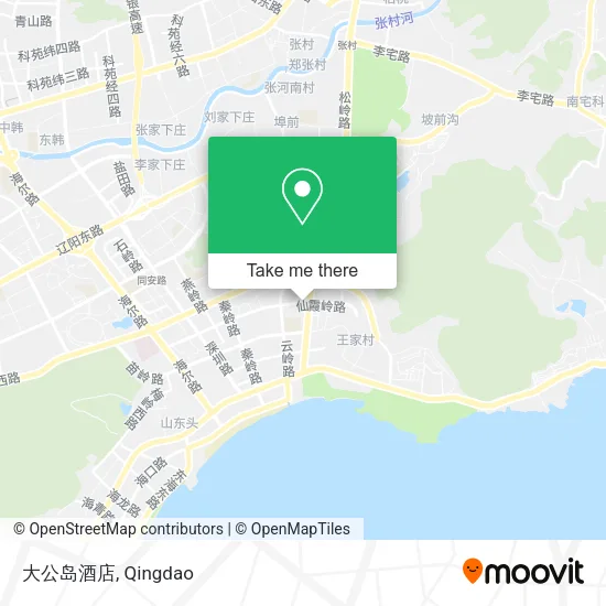 大公岛酒店 map