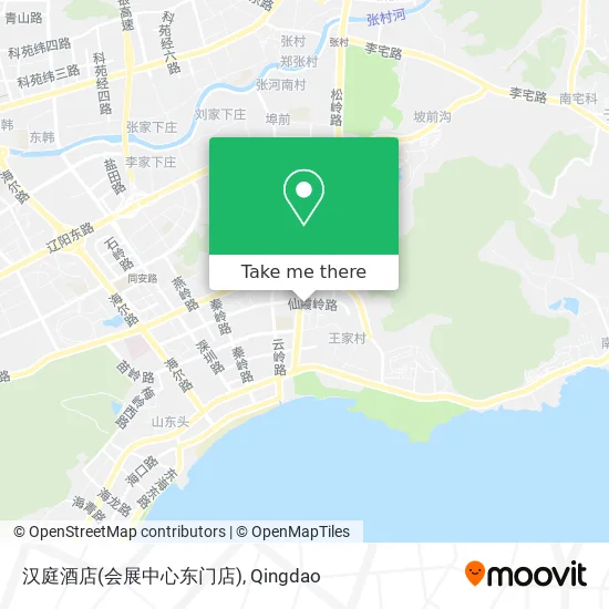 汉庭酒店(会展中心东门店) map