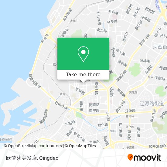 欧梦莎美发店 map