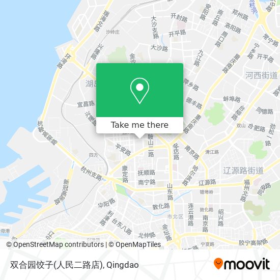 双合园饺子(人民二路店) map