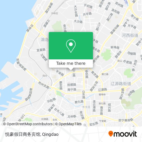 悦豪假日商务宾馆 map