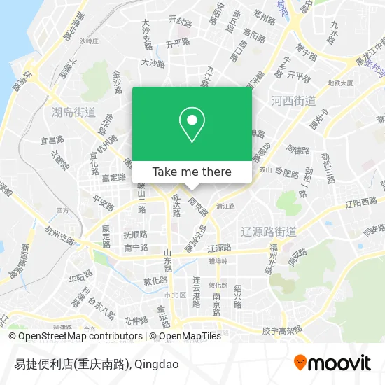 易捷便利店(重庆南路) map