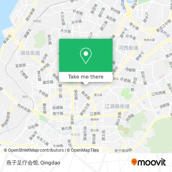 燕子足疗会馆 map