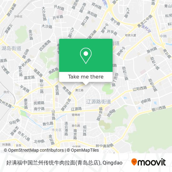 好满福中国兰州传统牛肉拉面(青岛总店) map