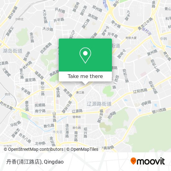 丹香(清江路店) map