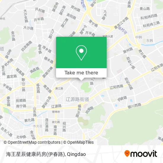 海王星辰健康药房(伊春路) map