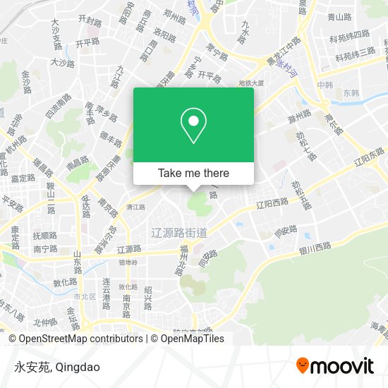 永安苑 map