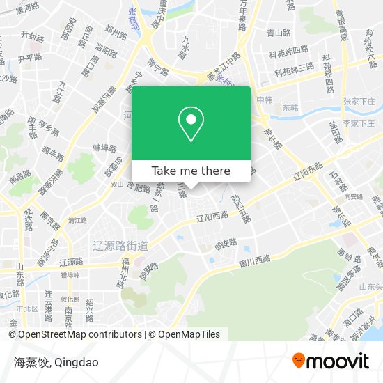 海蒸饺 map