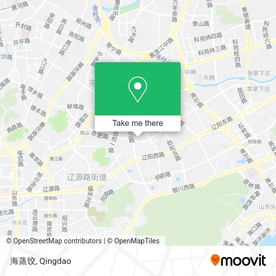 海蒸饺 map