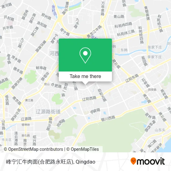 峰宁汇牛肉面(合肥路永旺店) map