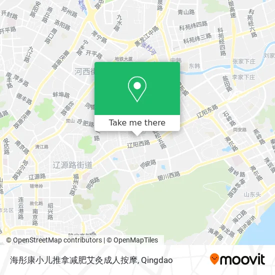海彤康小儿推拿减肥艾灸成人按摩 map