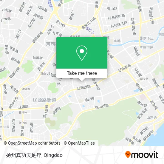 扬州真功夫足疗 map