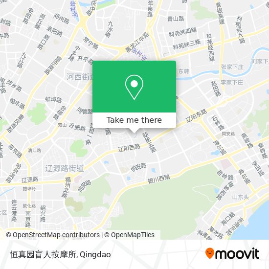 恒真园盲人按摩所 map