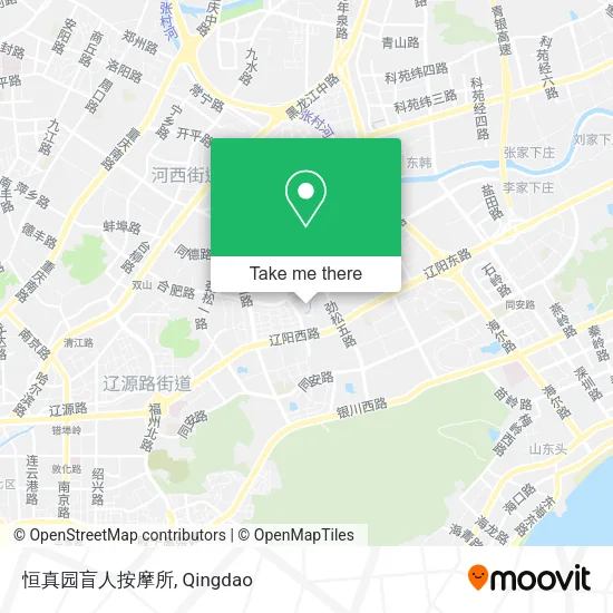 恒真园盲人按摩所 map