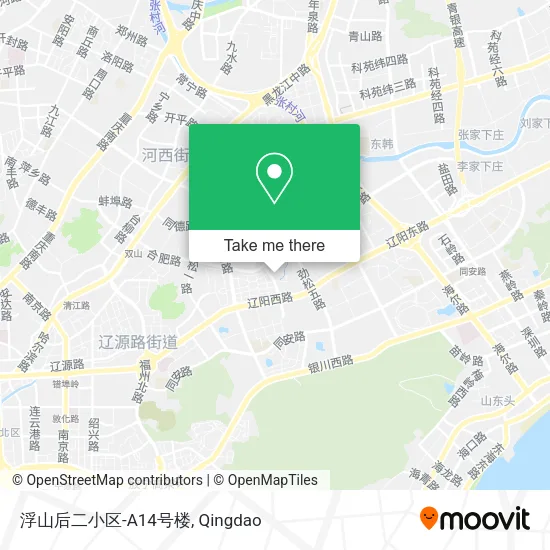 浮山后二小区-A14号楼 map