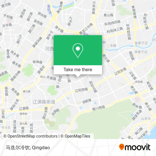 马迭尔冷饮 map