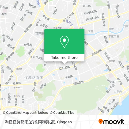 淘怪怪鲜奶吧(奶爸同和路店) map