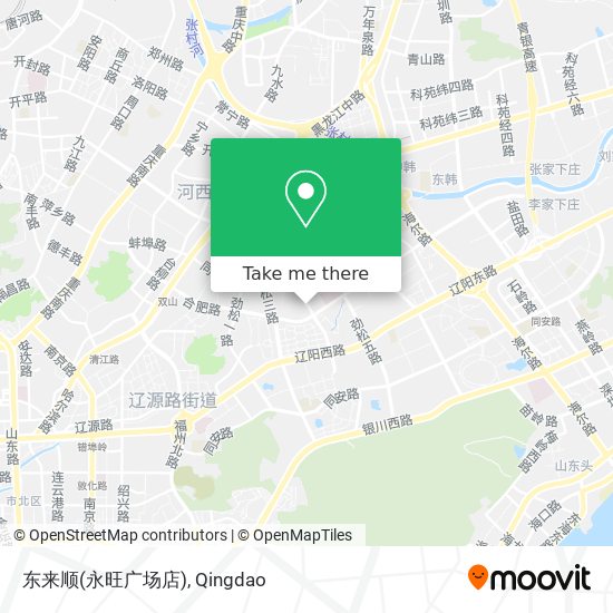 东来顺(永旺广场店) map