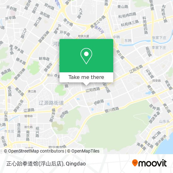 正心跆拳道馆(浮山后店) map
