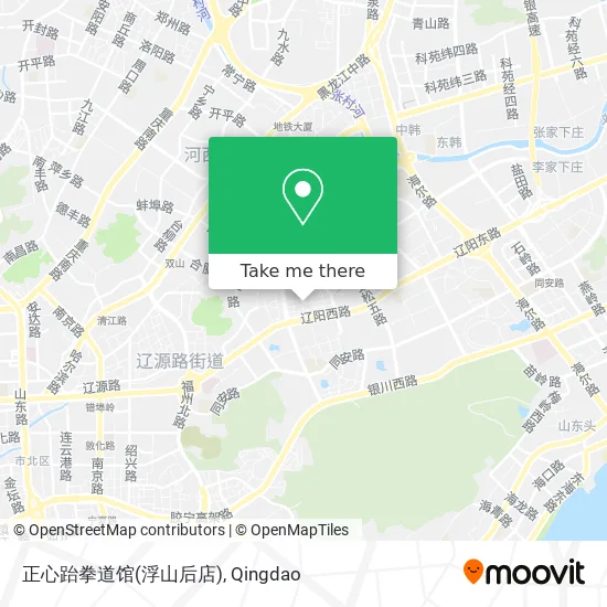 正心跆拳道馆(浮山后店) map